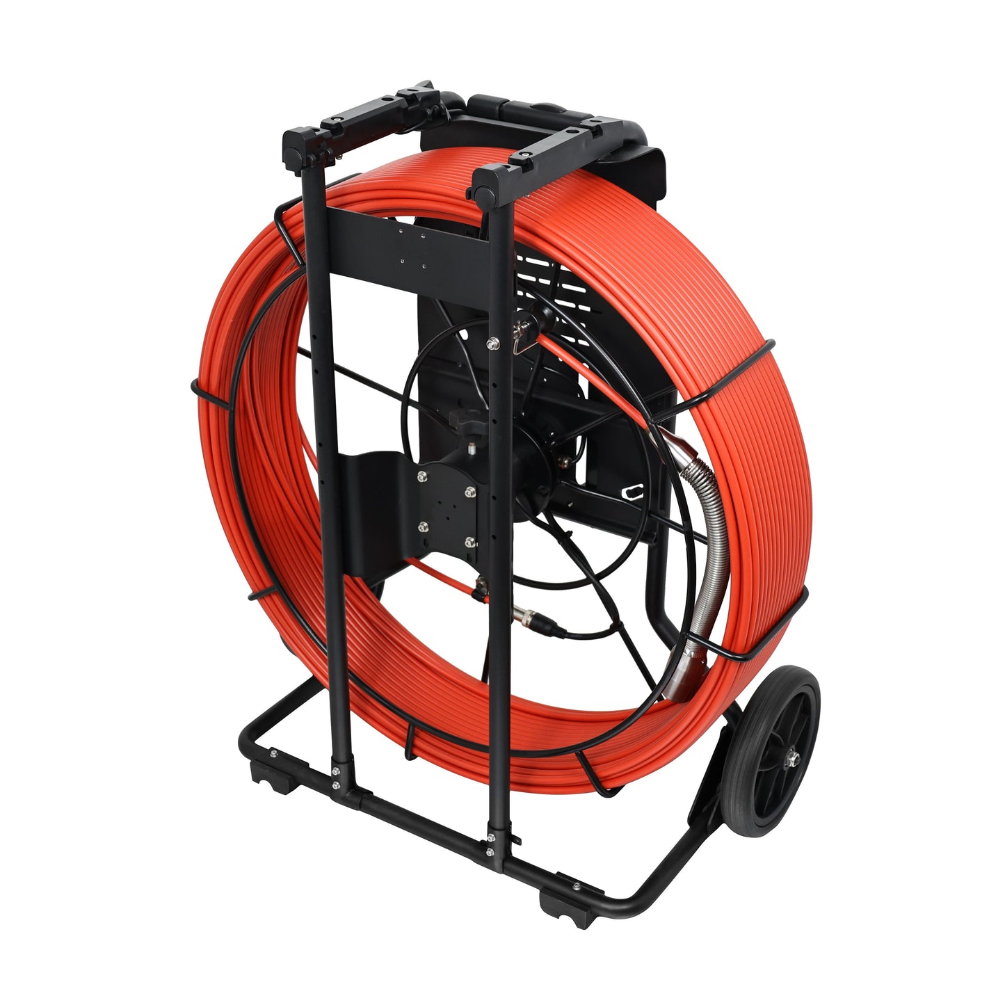 120m Pipe Inspection Camera – Sewer Drain Endoscope System with Sonde QY6698