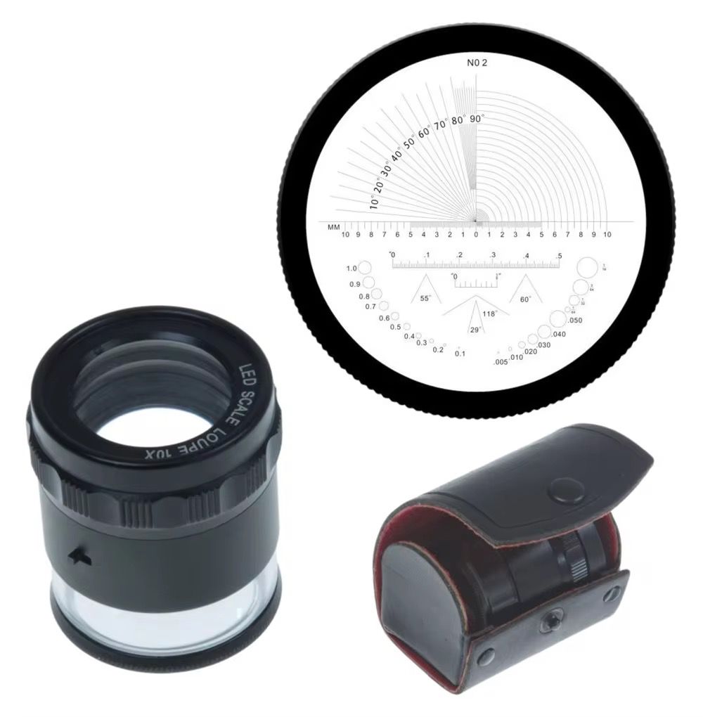 10× LED Scale Loupe – 7174