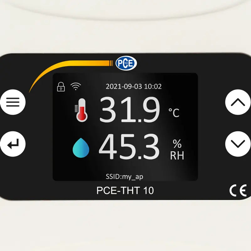 WiFi Temperature & Humidity Data Logger PCE-THT 10