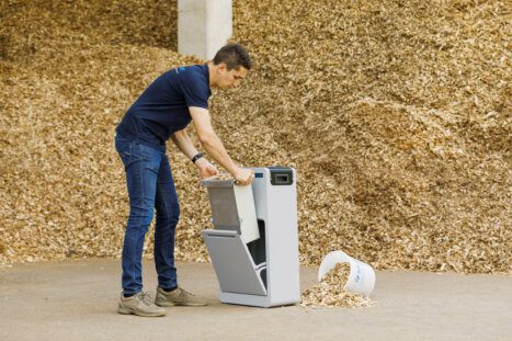 Wood Chip Moisture Meter Schaller humimeter BMA Series (Biomass)