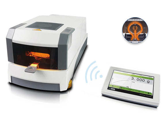 Rechargeable Halogen Moisture Analyzer 110g–210g TMS Series (Advanced)