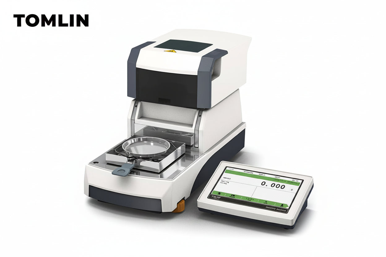 Rechargeable Halogen Moisture Analyzer 110g–210g TMS Series (Advanced)