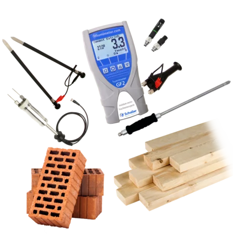 Building Moisture Meter Schaller humimeter GF2 Series (Premium)