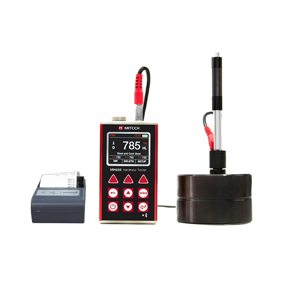Leeb hardness tester with printer MH660