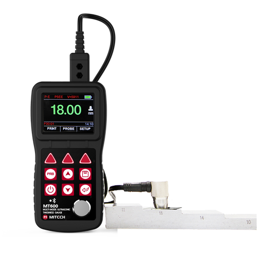 Ultrasonic Thickness Gauge Pulse Echo and Echo Echo mode (MT600)