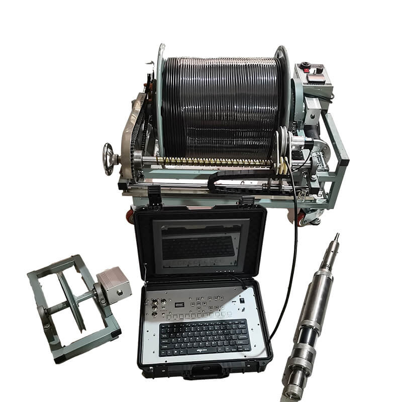 Borehole Inspection Camera with 100m–1500m Cable | Dual 360° Cameras, Manual/Electric/Auto Winch Options