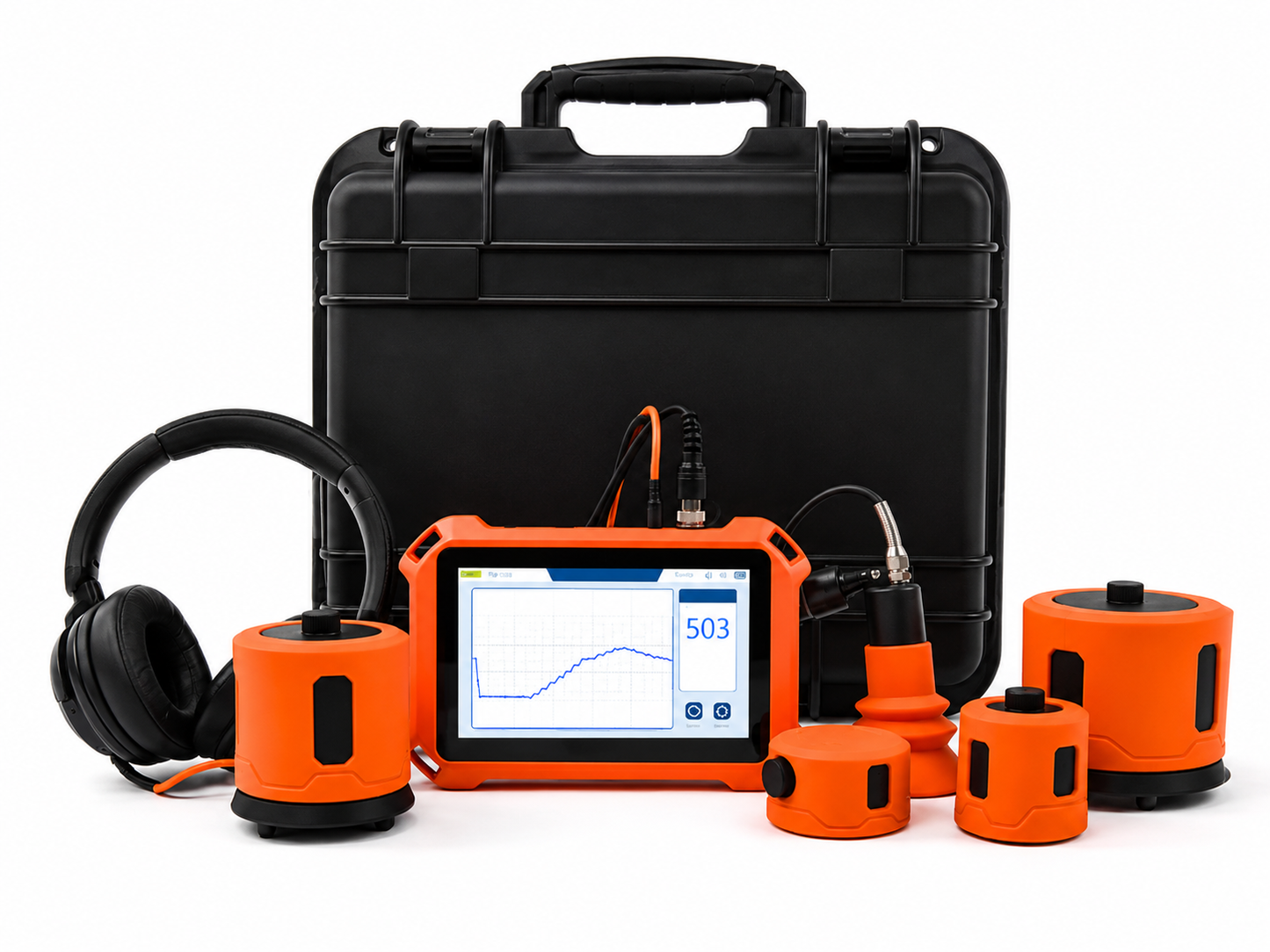 Underground Water Leak Detector for Pipelines | Acoustic Leak Locator PQ125 Series