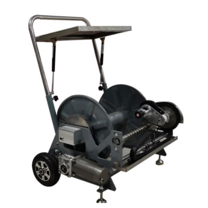 Borehole Inspection Camera with 100m–1500m Cable | Dual 360° Cameras, Manual/Electric/Auto Winch Options