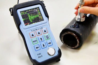 Advanced Ultrasonic Thickness Gauge with A/B-Scan TPM5 (Real-Time Analysis)