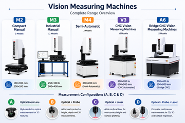 Bridge-Type CNC Multi-Sensor Vision Measuring Machines CMM – A6 AutoMea Series - 0