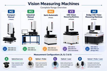 CNC Multi-Sensor Vision Measuring Machines CMM – V3 Series