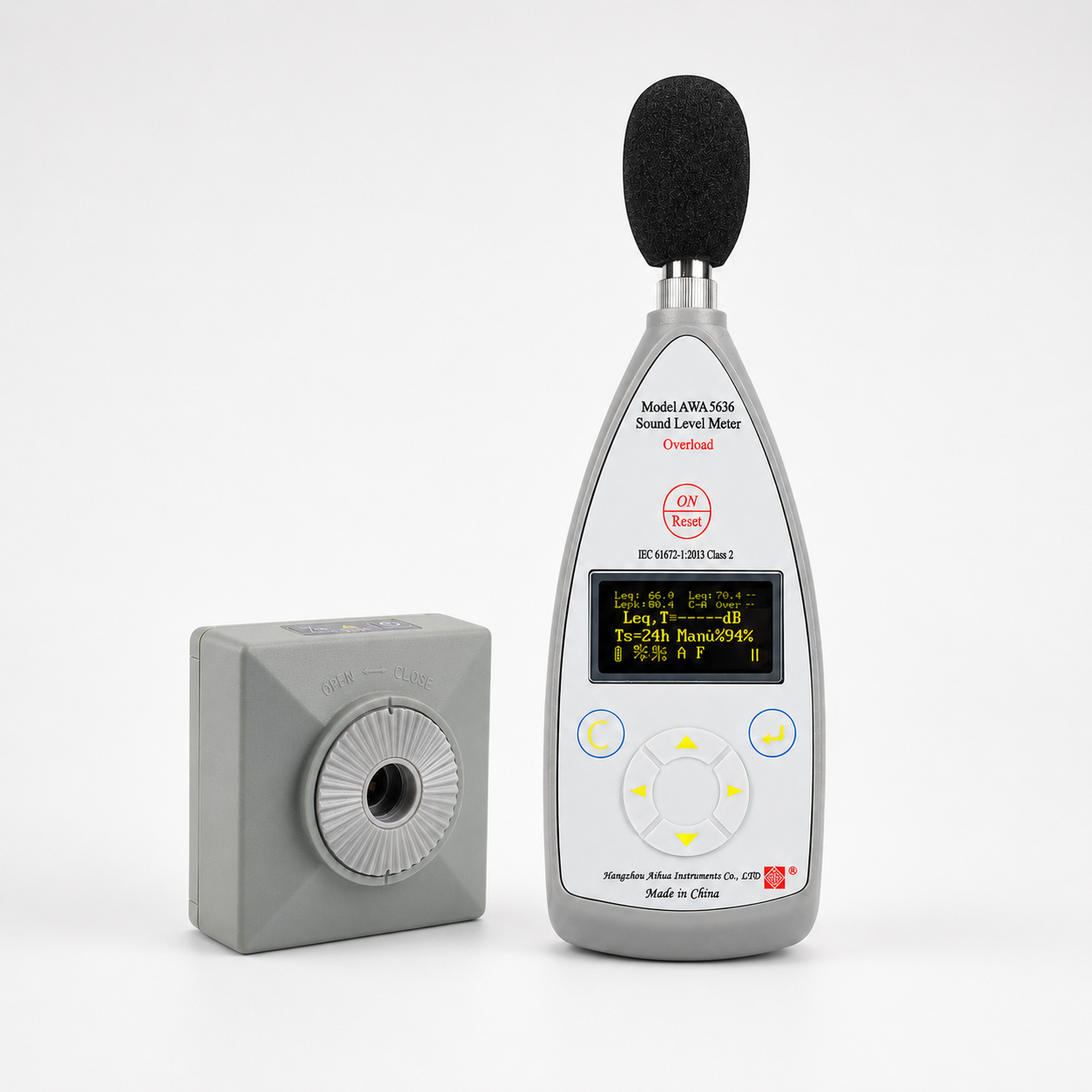 Class 2 Sound Level Meter Kit with Calibrator AWA5636