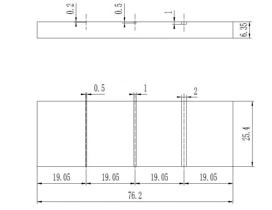 Eddy Current Calibration Block Set