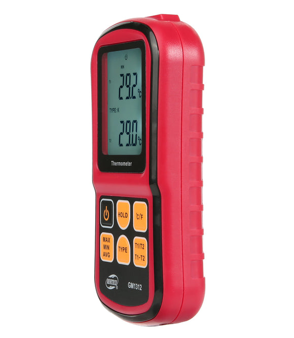 Dual-Channel Thermocouple Thermometer GM1312