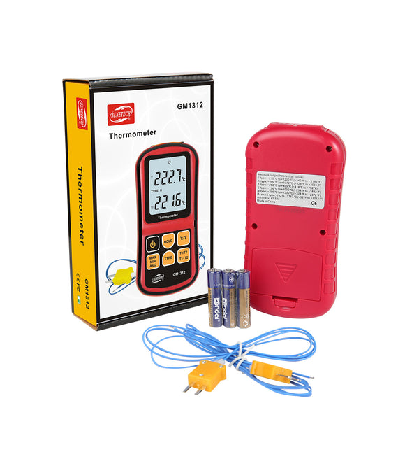Dual-Channel Thermocouple Thermometer GM1312