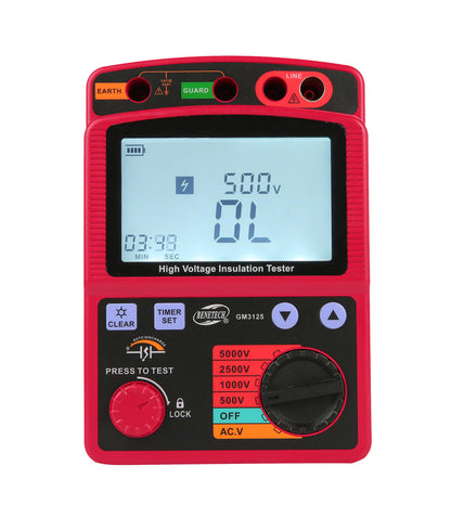 High Voltage Insulation Tester GM3125