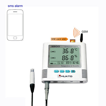 Temperature & Humidity Data Logger S500 GSM Series