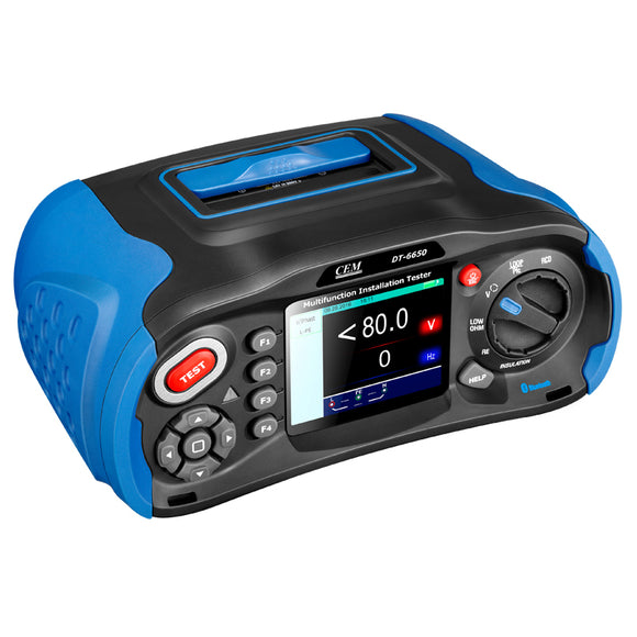 EV Charging Station Test Kit with DT-6650 Multifunction Tester - EVSE-200