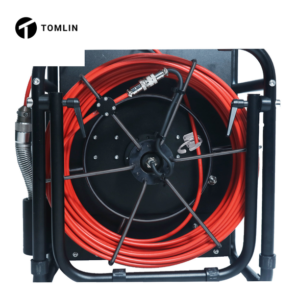 Compact Pipe & Drain Inspection Camera 360° Rotation 40m TC-V8-33PTF