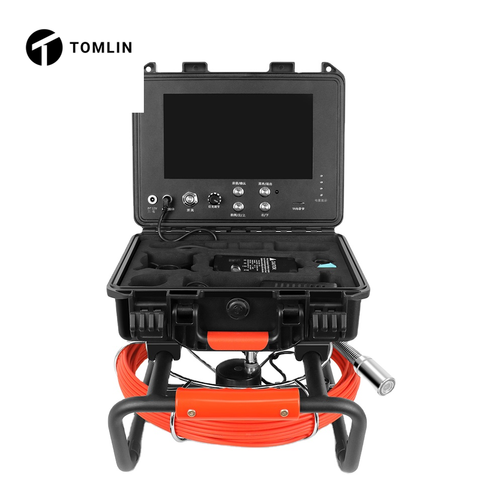 20-40m Pipe & Drain Inspection Camera & 512Hz Sonde Receiver – V9-23