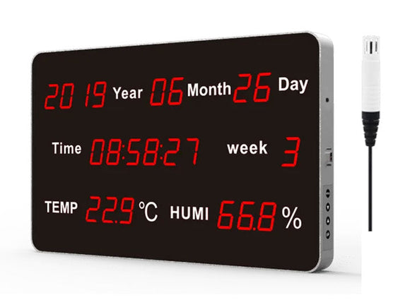 Large LED Temperature & Humidity Display HE-Series