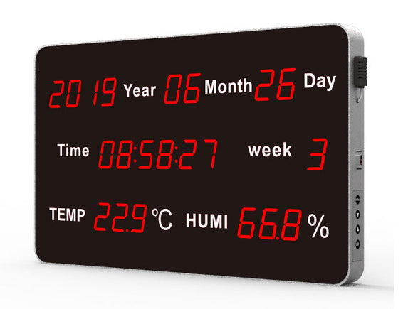 Large LED Temperature & Humidity Display HE-Series