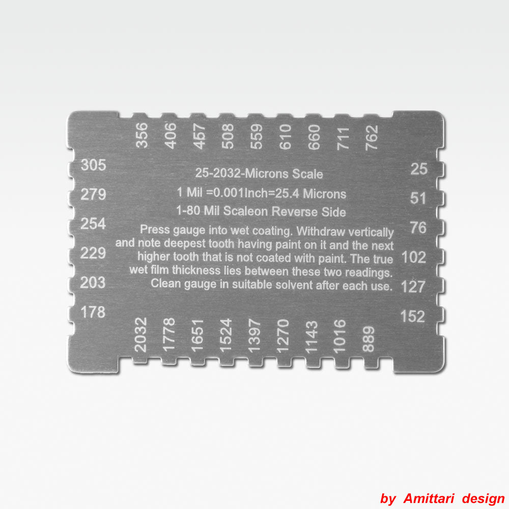 Wet Film Comb Gauge AC-2000