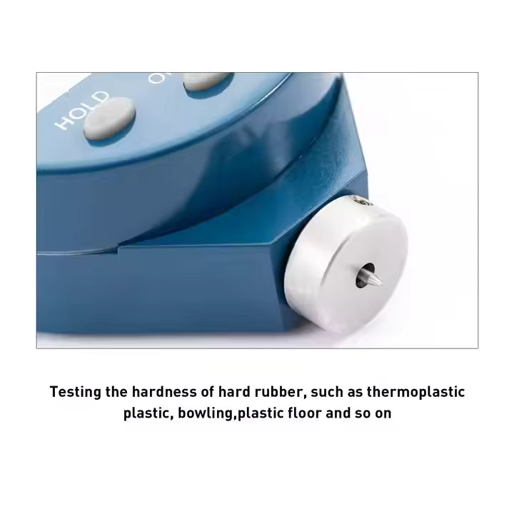 Digital Shore Hardness D Durometer – 0-100HD | Hardness Tester for Hard Rubber & Plastics