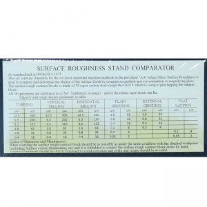 Surface Roughness Comparator Set (30-Piece)