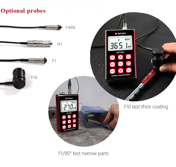 Coating Thickness Probe F1 for MCT200