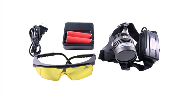 UV LED Headlamp for NDT & MPI