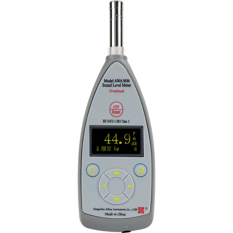 Class 2 Sound Level Meter Kit with Calibrator AWA5636