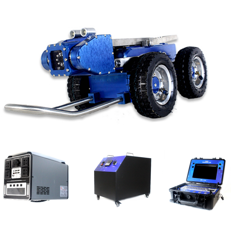 Robotic Pipeline Inspection Camera | CCTV Pipe Crawler TC-R100