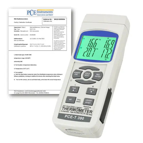 Contact Thermometer PCE-T390