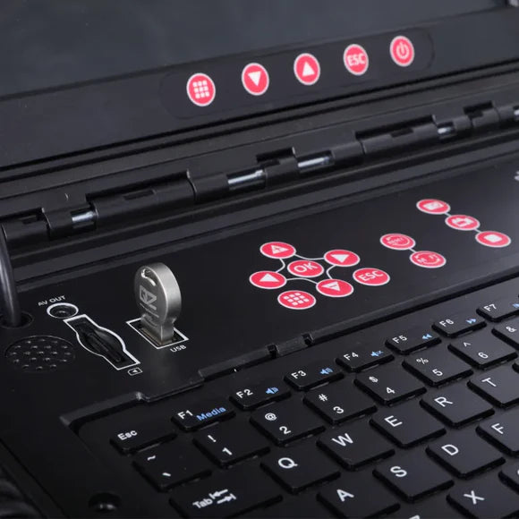 50m Pipe Inspection Camera – Sewer Drain Endoscope System with Sonde Self Levelling High Low Beam QY6688