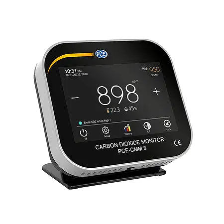 Air Quality Meter PCE-CMM 8-ICA incl. ISO Calibration Certificate