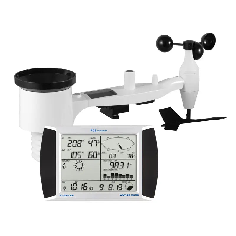 Weather Station Air Velocity Meter Station PCE-FWS 20N-2