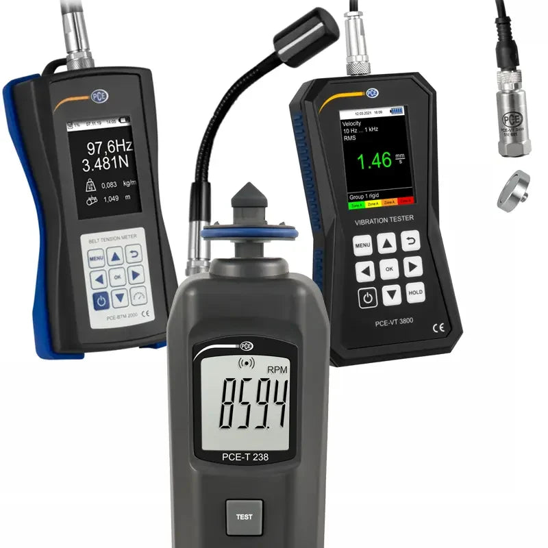 Digital Belt Tension Meter Kit PCE-BTM 2000TVT-KIT