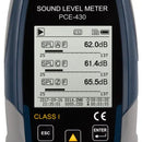 Class 1 Sound Level Meter with Calibrator PCE-430-6