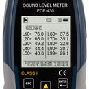 Class 1 Sound Level Meter with Calibrator PCE-430-7