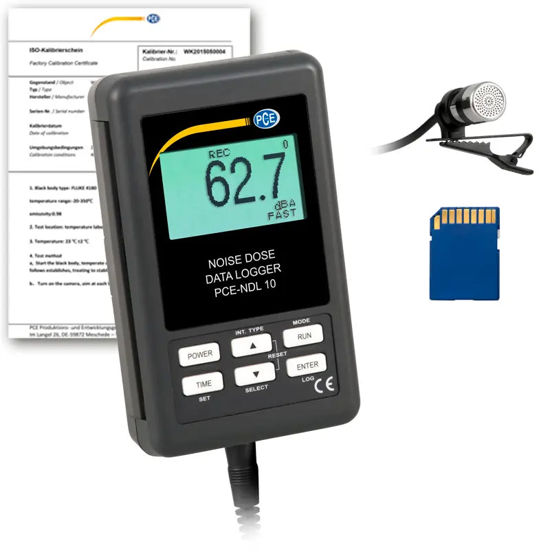 Data-Logging Decibel Meter PCE-NDL 10