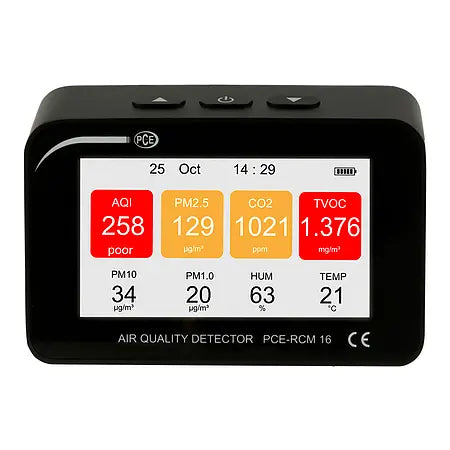 Air Quality Analyzer PCE-RCM 16