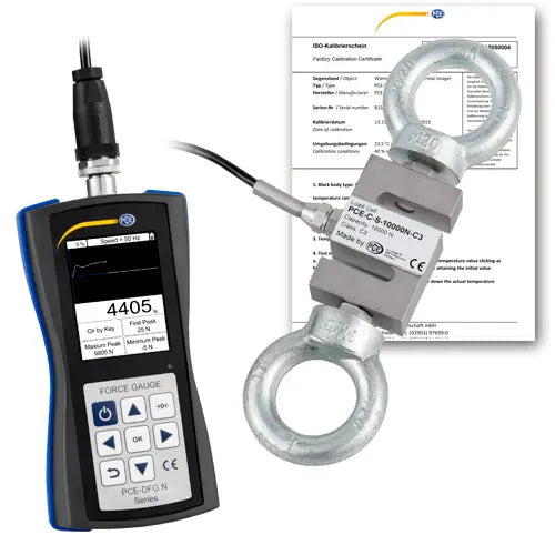 Force Gauge | Digital Force Tester (1K - 10K Range) PCE-DFG N Series