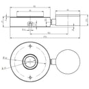 Hydraulic Force Gauge PCE-HFG 2.5K-E100-5