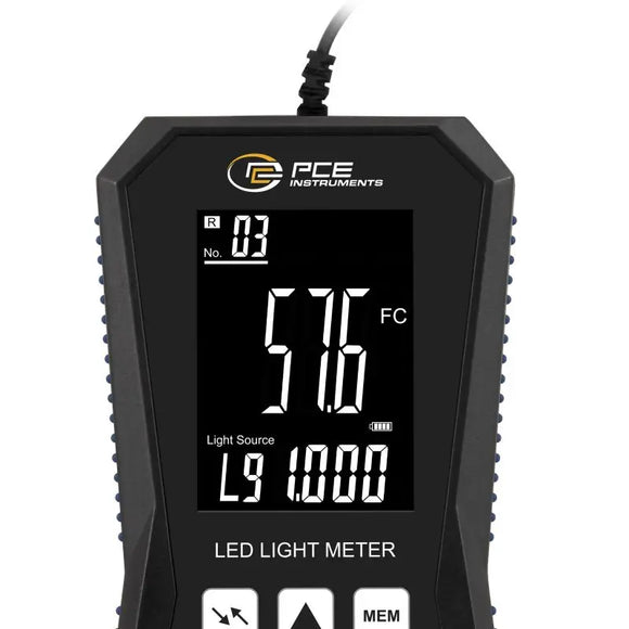 LED Lux Meter PCE-LED 30