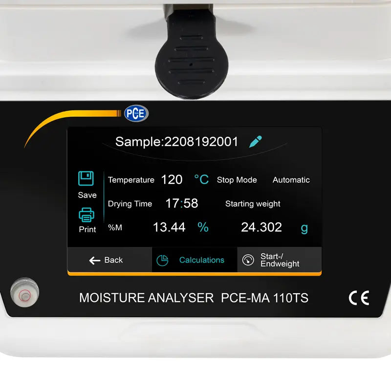 Halogen Moisture Analyzer PCE-MA 200TS