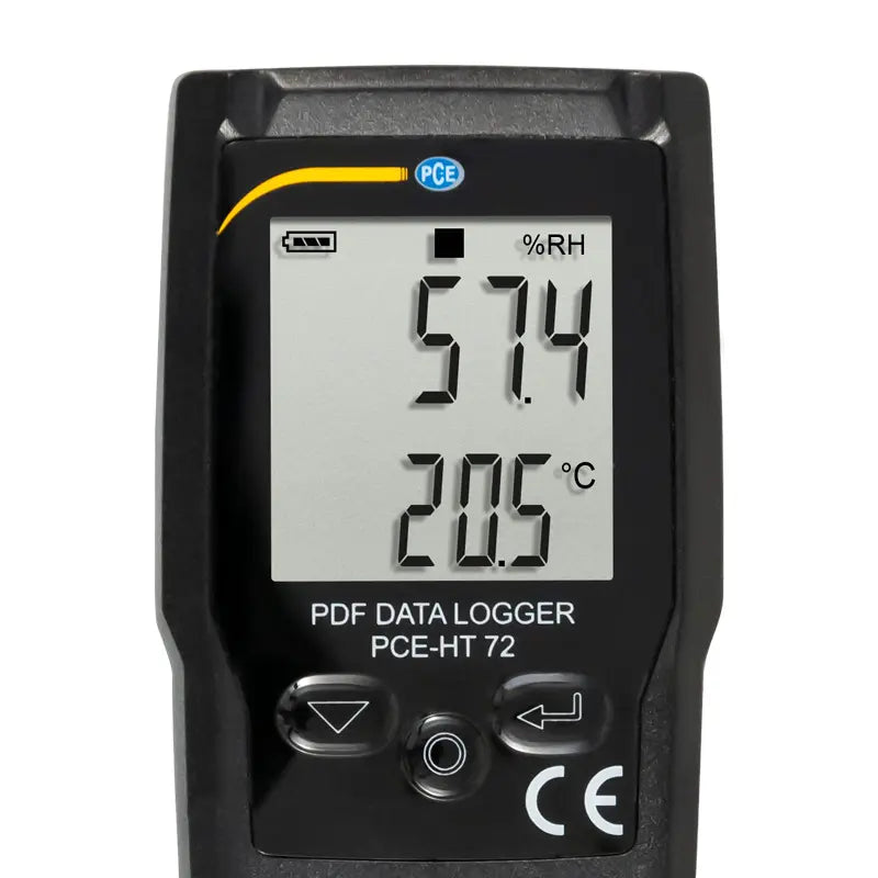Temperature & Humidity Data Logger PCE-HT 72