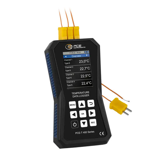 4-Channel Thermocouple Data Logger PCE-T 420