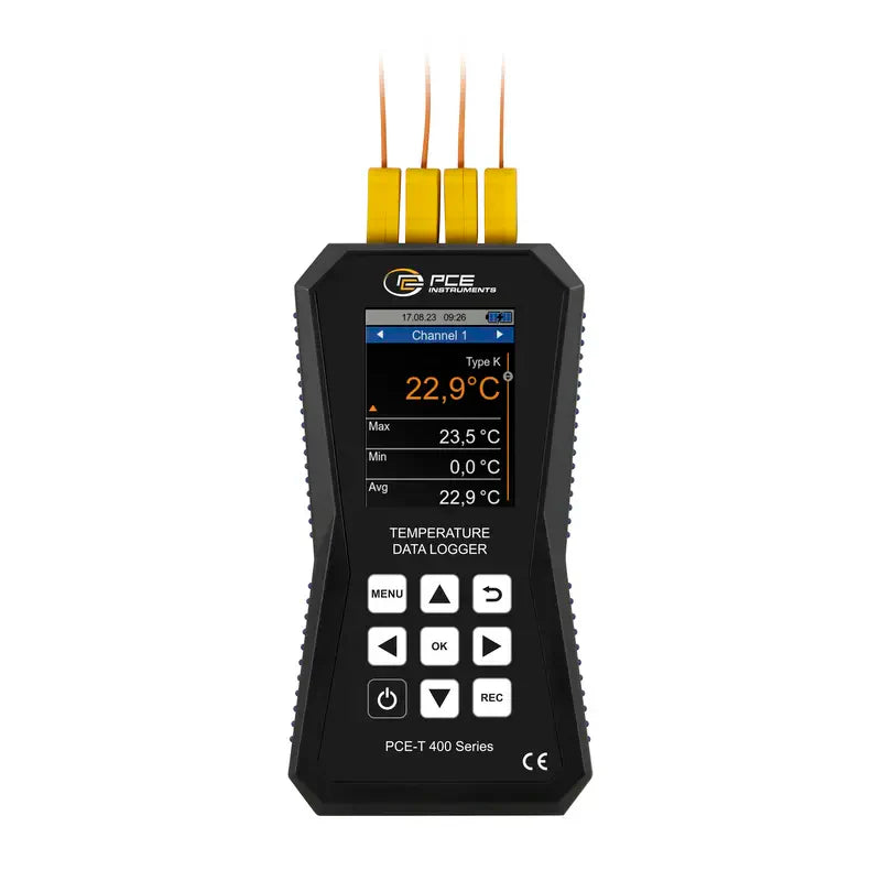 4-Channel Thermocouple Data Logger PCE-T 420