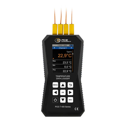 4-Channel Thermocouple Data Logger PCE-T 420